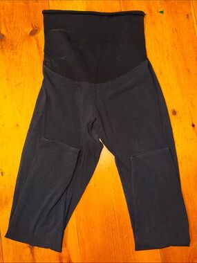 Motherhood Maternity Black Leggings size Large